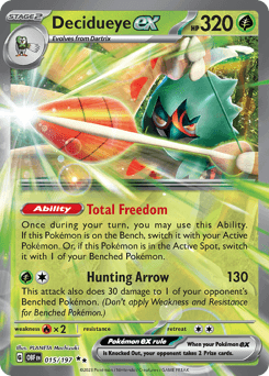 Decidueye ex Obsidian Flames #15