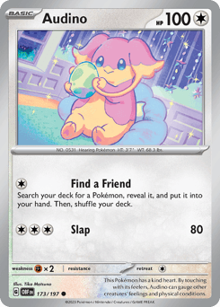 Audino Obsidian Flames #173