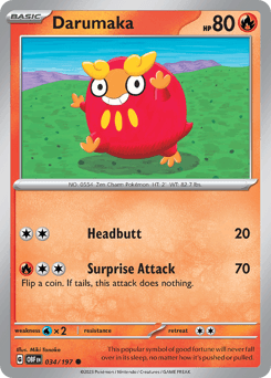 Darumaka Obsidian Flames #34