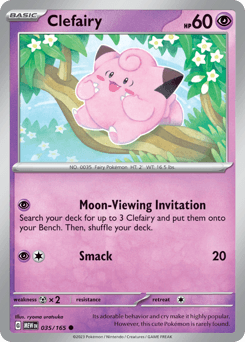 Clefairy 151 #35