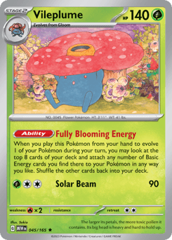 Vileplume 151 #45