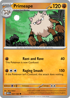 Primeape 151 #57