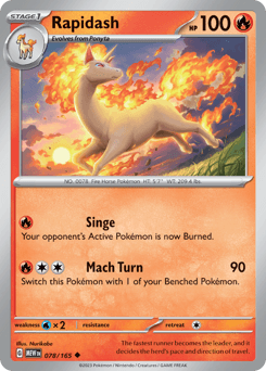 Rapidash 151 #78