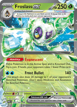 Froslass ex Paradox Rift #3