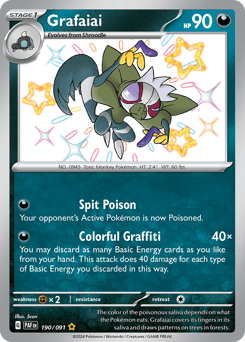 Grafaiai Paldean Fates #190