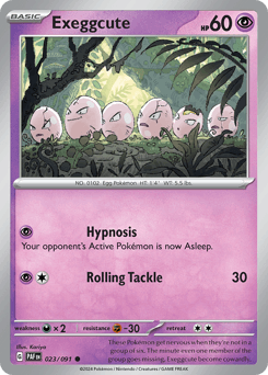 Exeggcute Paldean Fates #23