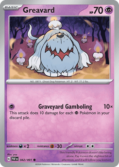 Greavard Paldean Fates #42