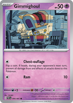 Gimmighoul Paldean Fates #44