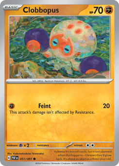 Clobbopus Paldean Fates #51