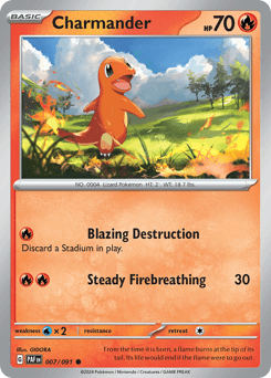 Charmander Paldean Fates #7