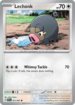 Lechonk Paldean Fates #71