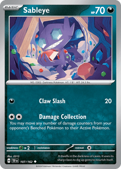 Sableye Temporal Forces #107