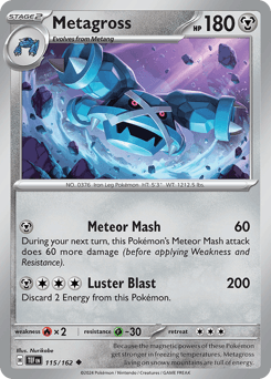 Metagross Temporal Forces #115