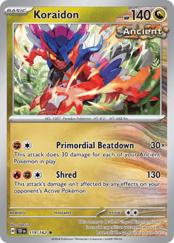 Koraidon Temporal Forces #119