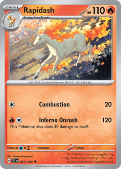 Rapidash Temporal Forces #27