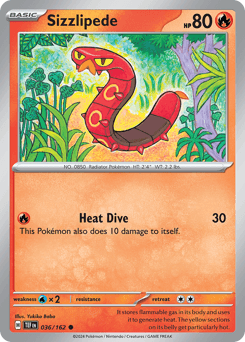 Sizzlipede Temporal Forces #36