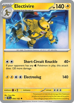 Electivire Temporal Forces #54