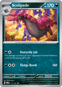 Scolipede Twilight Masquerade #117