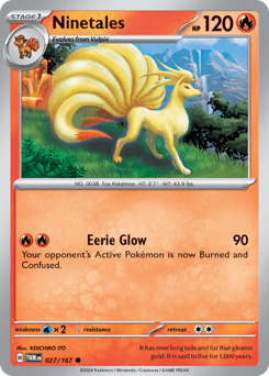 Ninetales Twilight Masquerade #27