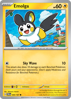 Emolga Twilight Masquerade #69