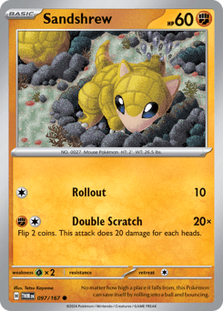 Sandshrew Twilight Masquerade #97
