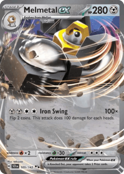 Melmetal ex Stellar Crown #105