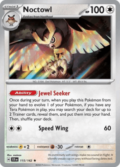 Noctowl Stellar Crown #115