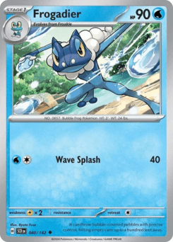 Frogadier Stellar Crown #40