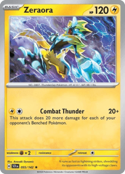 Zeraora Stellar Crown #55