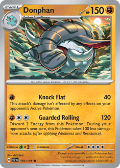 Donphan Surging Sparks #103