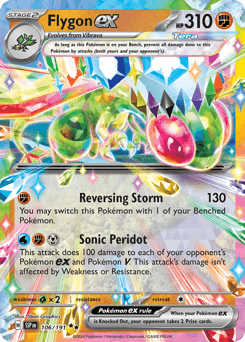 Flygon ex Surging Sparks #106