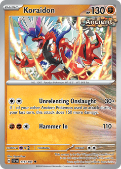 Koraidon Surging Sparks #116