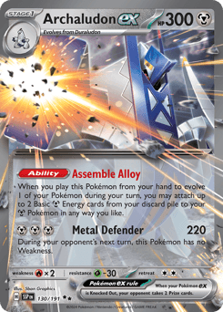 Archaludon ex Surging Sparks #130