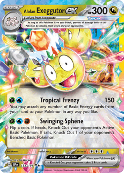 Alolan Exeggutor ex Surging Sparks #133