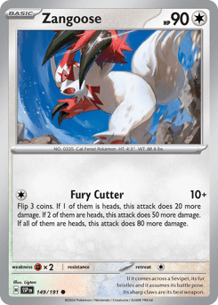 Zangoose Surging Sparks #149