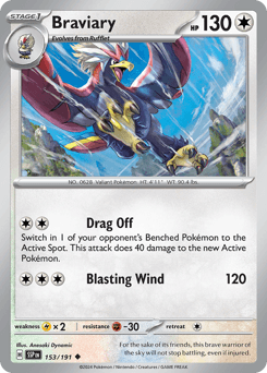 Braviary Surging Sparks #153