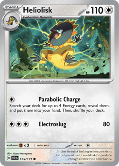 Heliolisk Surging Sparks #155