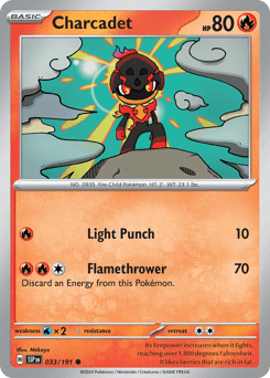 Charcadet Surging Sparks #33