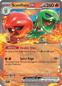 Scovillain ex Surging Sparks #37