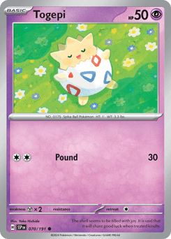 Togepi Surging Sparks #70