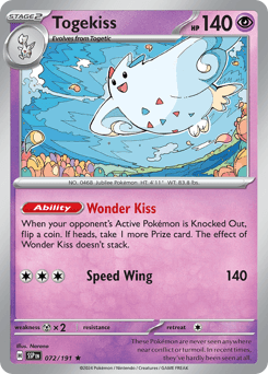 Togekiss Surging Sparks #72