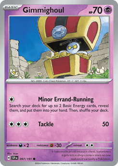Gimmighoul Surging Sparks #97