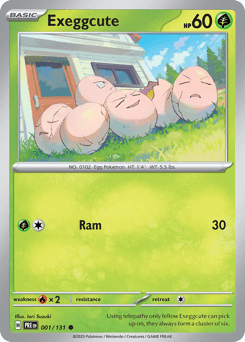 Exeggcute Prismatic Evolutions #1