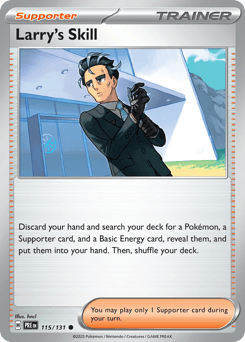 Larry's Skill Prismatic Evolutions #115