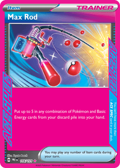 Max Rod Prismatic Evolutions #116