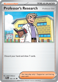 Professor's Research Prismatic Evolutions #122