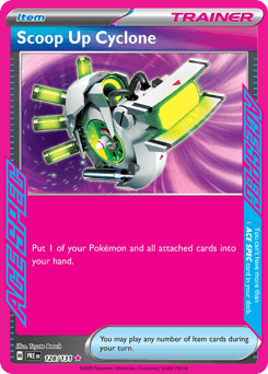 Scoop Up Cyclone Prismatic Evolutions #128