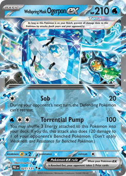 Wellspring Mask Ogerpon ex Prismatic Evolutions #27