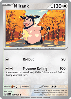 Miltank Prismatic Evolutions #81