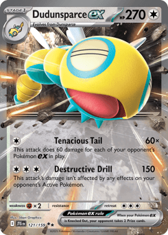 Dudunsparce ex Journey Together #121